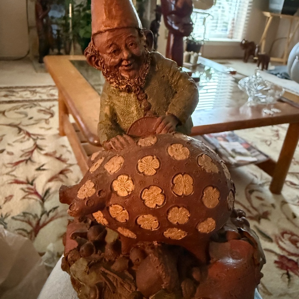 Tom Clark “Pig Penny Bank” Vintage 1984 Gnome